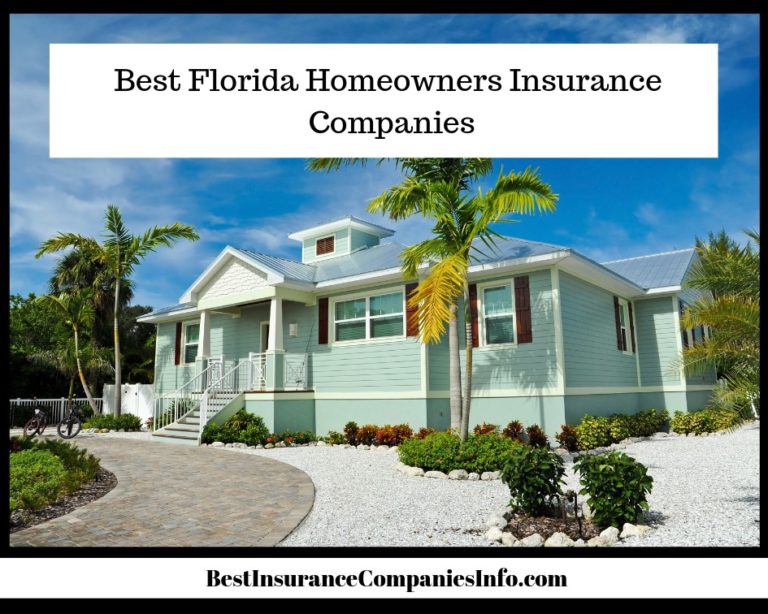 Best Florida Homeowners Insurance Companies Learn More Today